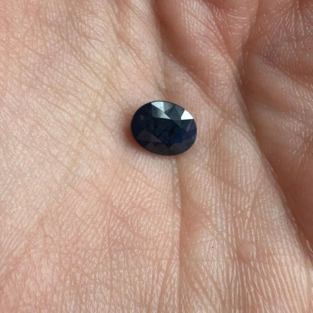 Deep Blue Sapphire loose gemstone